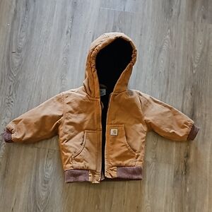 Carhartt Brown Hooded Jacket